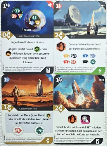 Czech Games Edition SETI - Search for Extraterrestrial Intelligence - Gesellschaftsspiel für 1-4 Spieler, leiten Sie eine Forschungseinrichtung zur Suche nach extraterrestrischem Leben und erleben Sie spannende Abenteuer!