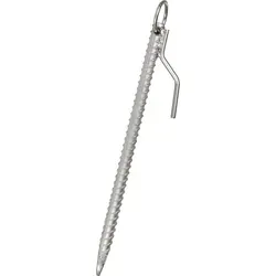 Bodenanker Sturmanker 41cm Ø18mm Stahl mit Öse & Haken Hering Zelthering Camping