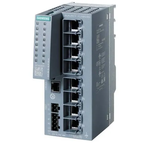 Siemens SCALANCE XC208 Switch 6GK5208-0GA00-2FC2 von Siemens Dig.Industr. SCALANCE Switch