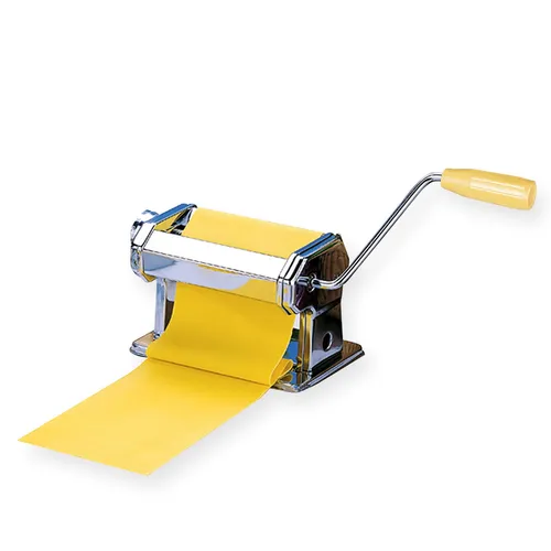 Pasta Nudelmaschine 3 in 1 - Pastamaker für frische Nudeln - Nudelmaschinen für die einfache Zubereitung von frischen Pasta, vielseitig einsetzbar und in hochwertigem Silber-Design.