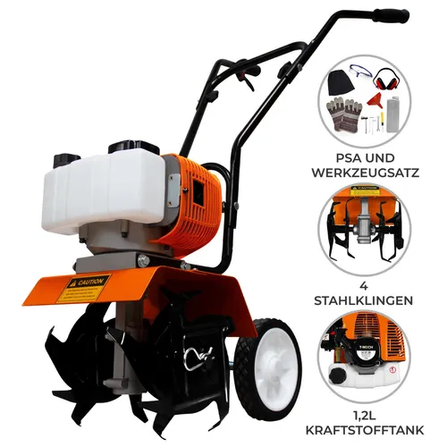 2Takt Benzin Gartenhacke 52CC