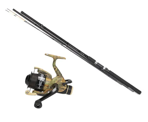 Feedercombo Beginner 300 Feederrute 3,00m / bis 120g + Freilaufrolle mit Schnur