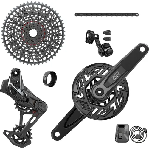 Sram X0 TType Eagl.AXS E-MTB - Hochleistungsantrieb für E-Mountainbikes - Veloantrieb, Komplettgruppe mit innovativer AXS-Technologie für präzise Schaltvorgänge und verbesserte Leistung auf jedem Terrain.