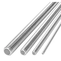 SOTECH Gewindestangen M6 x 500 mm – Edelstahl A2-70 / SS304, rostfrei (10 Stück)