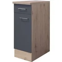 Flex Well Unterschrank Tiago mit Schublade und Drehtür von Flex-Well