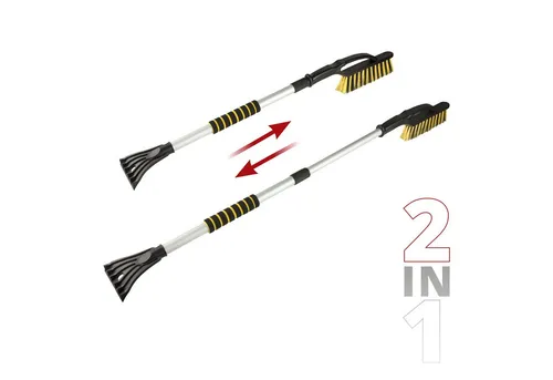 Walser Eiskratzer Auto 3in1 - Eiskratzer, Schneebesen und Eisbrecher in einem, ausziehbar von 88-115 cm. Hohe Qualität und platzsparend, für eine schnelle und einfache Eis- und Schneebeseitigung im Winter.