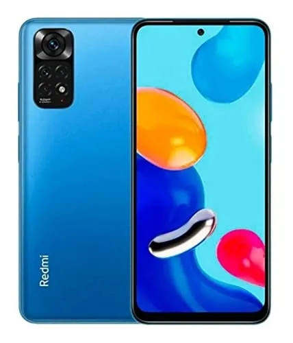 Xiaomi Redmi Note 11 Smartphone (4 + 128, Blau) - Simlockfreies Handy mit 128 GB Speicher, beeindruckendem Display und starker Leistung für ein erstklassiges Nutzererlebnis.