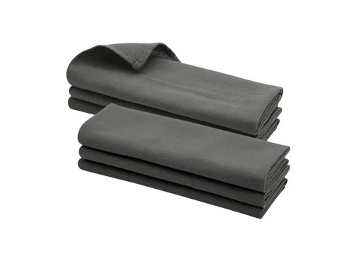 Engelland Geschirrtuch Küchentuch 6-tlg. Set - Geschirrtücher aus 100 % Baumwolle mit innovativer Rippenstruktur für streifenfreies Trocknen. Saugfähig und langlebig, ideal für Geschirr, Glas und mehr. Inklusive praktischer Aufhängeschlaufe.