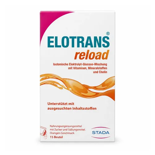 ELOTRANS reload Elektrolyt-Pulver m.Vitaminen Btl. 113,55g, PZN 18320478