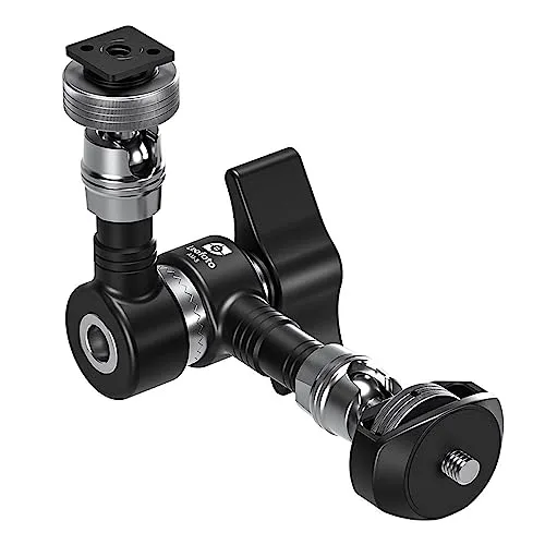 LEOFOTO Gelenkarm AM-5 - Flexibles Stativzubehör - Stative mit einem kompakten Gelenkarm von nur 105 mm, leicht mit 290 g und belastbar bis 6 kg, perfekt für kreative Fotografie.