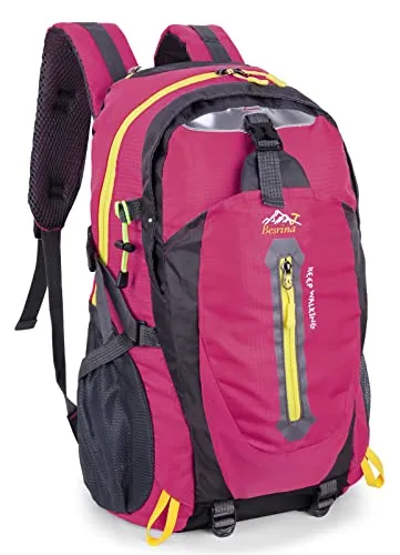 Besrina 40L Leichtes Wandern Rucksack, Multifunktions Wasser-resistent Casual Camping Trekking Rucksack für Radfahren Reisen Klettern Outdoor Sport