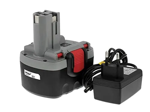 Powery Akku für Bosch BAT140 O-Pack Li-Ion inkl. Ladegerät - Standard-Akkus mit 1500 mAh (14.4 V) für Bosch Werkzeuge, bietet hohe Leistung und lange Lebensdauer, ideal für Handwerker und DIY-Enthusiasten.