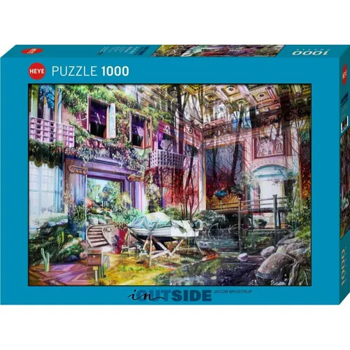 HEYE Puzzle In,Outside: Escape 1000 Teile von Heye