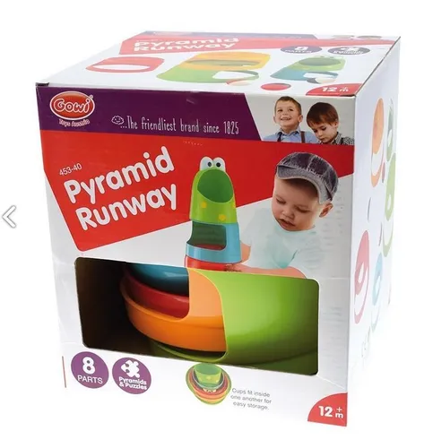 Gowi Pyramide Rollbahn 8tlg. 453-40