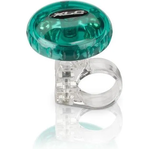 XLC DD-M12 Fahrradglocke Ø 36 mm, grün transparent von XLC