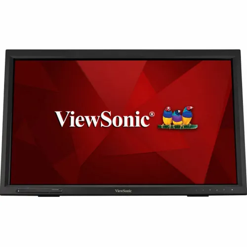 Viewsonic TD2423 - 24 Zoll Full-HD Touch Monitor, 10-Punkt Multitouch und integrierte Lautsprecher für flexibles Arbeiten