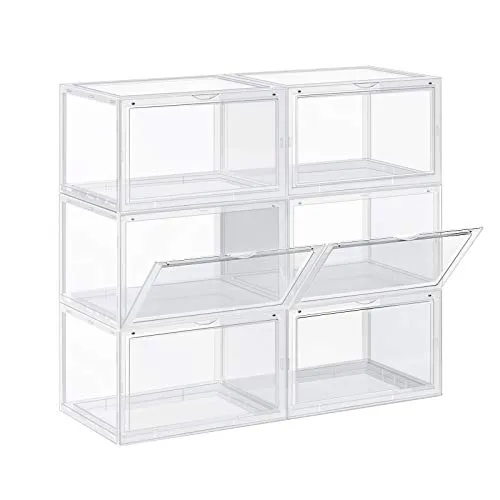 SONGMICS Schuhboxen 6er Set von SONGMICS