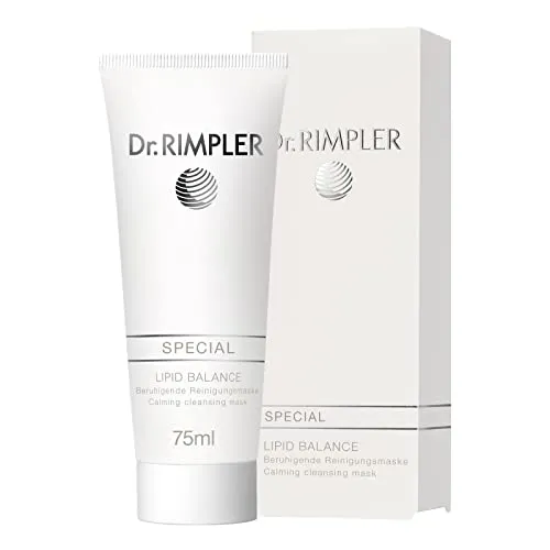 Dr. Rimpler Spezial Mask Lipid Balance 75ml - Gesichtsmasken mit intensiv feuchtigkeitsspendender Formel, ideal für trockene Haut und zur Wiederherstellung des natürlichen Lipidgleichgewichts.
