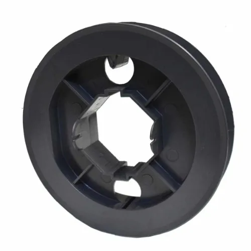 Kunststoff-Gurtscheibe für Stahl- / Rollladen-Welle SW 60 verschiebbar, Ø 140 mm