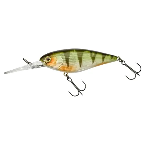 Illex Flat DD Squirrel 79 SP Wobbler 18,3g Ghost Perch - Hochwertiger Wobbler für den gezielten Fischfang. Ideal für Barsch und Hecht, mit einer Schwimmtiefe von 1,1 - 2,0 m. Perfekt für Angler, die auf Qualität setzen.