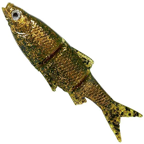 Savage Gear LB Roach Swim & Jerk - Gummifisch, Farbe:Muddy Roach, Länge / Gewicht:10cm / 10g