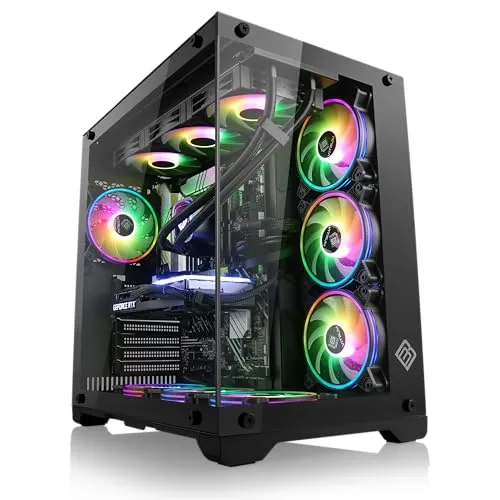 Gaming PC mit Windows 11 Home, Intel Core Ultra 9 285K 8X 3700 MHz, 2000 GB M.2 SSD, 32 GB DDR5-RAM, NVIDIA GeForce RTX 5070 Ti, ASUS Mainboard, USB 3.2, M12030H