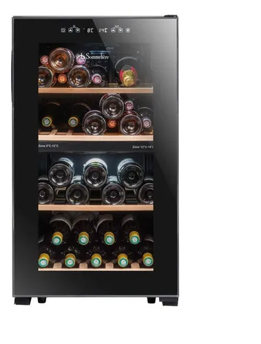 La Sommelière Weintemperierschrank LS52BLACK