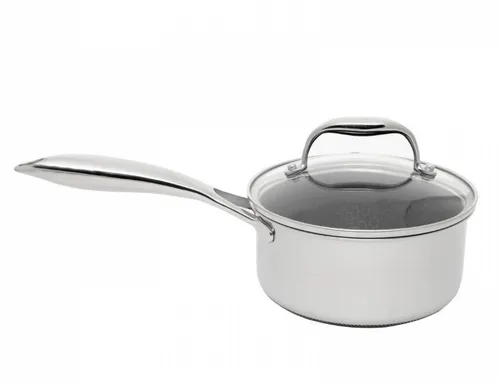 Kohersen Diamantbeschichteter Kochtopf - 1,6 l, schnelles Aufheizen in 60s bis 200°C, innovative Wabenstruktur für effiziente Wärmeverteilung