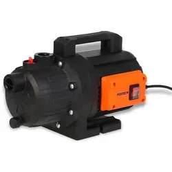 FUXTEC elektrische Gartenpumpe 800 Watt - Effiziente Wasserentnahme bis 9m Tiefe - Wasserpumpen, Ideal für die Gartenbewässerung und schnelle Klarwasserentnahme mit 3400L/h Leistung.