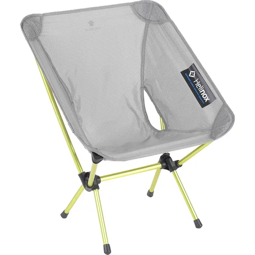 Helinox Chair Zero Rucksackstuhl, Ultraleicht, Grau - Camping-Möbel mit beispiellosem Komfort, stabil und leicht, ideal für Backpacking und Outdoor-Aktivitäten. Zusammenfaltbar auf die Größe einer Wasserflasche.