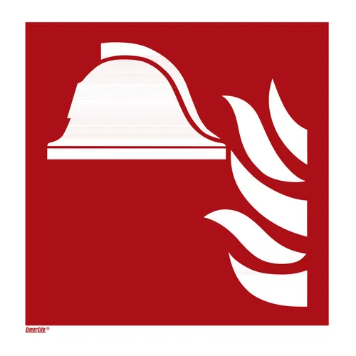 Brandschutzzeichen Mittel und Geräte zur Brandbekämpfung, Typ: 12150 - Schilder für Brandschutz, langnachleuchtend und aus robustem Hart-PVC für maximale Sichtbarkeit im Notfall.