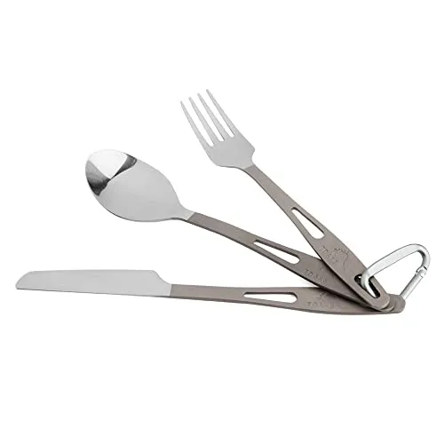 TOAKS Cutlery Set - 3teiliges Titanbesteck