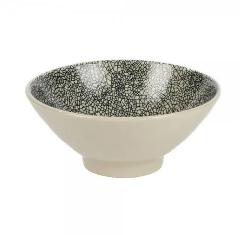 Lambert Schüssel Müslischale Kaori Weiß/Schwarz (15,5cm) von Lambert