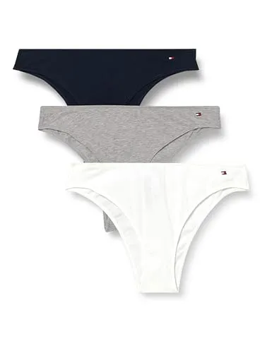 Tommy Hilfiger Damen 3 Pack Dipped Brazilian von Tommy Hilfiger