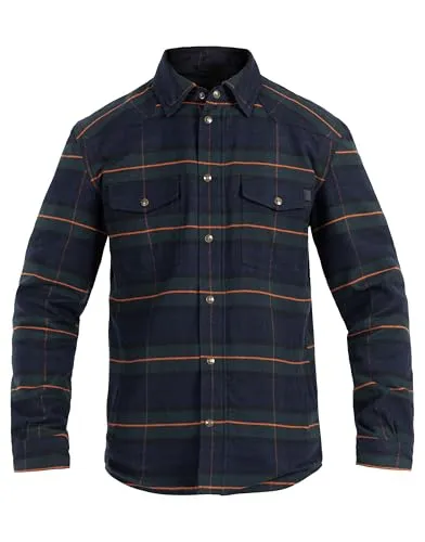 John Doe Motorradjacke Motoshirt Vintage schwarz 3XL - Motorradjacke im Vintage-Stil aus 100% Polyester, ideal für stilbewusste Biker in Größe 3XL, bietet optimalen Schutz und Komfort.