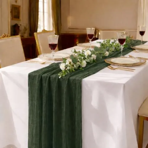 Tischläufer Grün von DecoHomeTextil