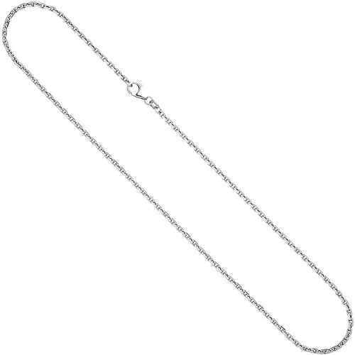 2,0mm Ankerkette Kette Collier aus 925 Silber Silberkette 50 cm Unisex