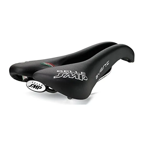 Selle SMP Avant Fahrradsattel, schwarz - Fahrradsattel mit ergonomischem Design für optimalen Komfort und Druckentlastung während der Fahrt.