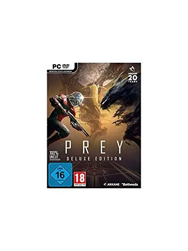 Prey Digital Deluxe PC Download - Steam Code - Horror-Game für PC, Digital Deluxe Edition von Bethesda, inkl. Produktschlüssel für sofortigen Download, USK-Einstufung: ab 18 Jahren.