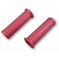 SHIN YO Custom Old Style Lenkergriffe 1 Zoll (25,4 mm) dunkelrot Paar