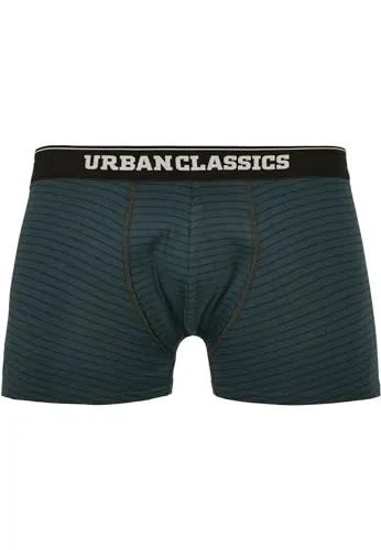 Urban Classics Boxer Shorts 3-Pack btlgrn/dkblu+bur/dkblu+wht/blk XL