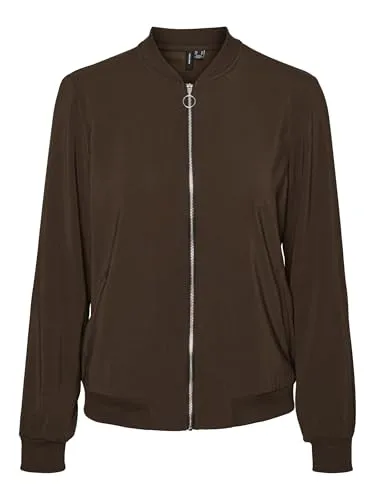 VERO MODA VMCOCO L/S Bomberjacke, Chocolate Torte, Größe S von VERO MODA