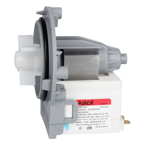 easyPART EAU61383502 Laugenpumpenmotor für LG Waschmaschinen - Ersatzteil für Waschmaschinen, hochwertiger Askoll S3308 Motor für zuverlässige Leistung und lange Lebensdauer.