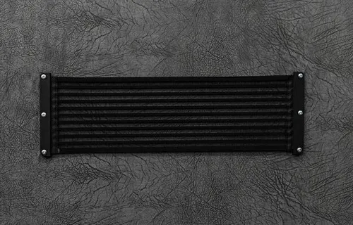 KiiPiT Stauraumnetz, liniert, Gr. L (360-450mm), schwarz