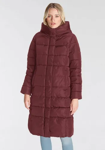 ONLY Steppmantel ONLTINA – Puffermantel mit Premium-Füllung und verdecktem Zipper regular fit, casual, Steppware, Kunstfaser, hochschließend