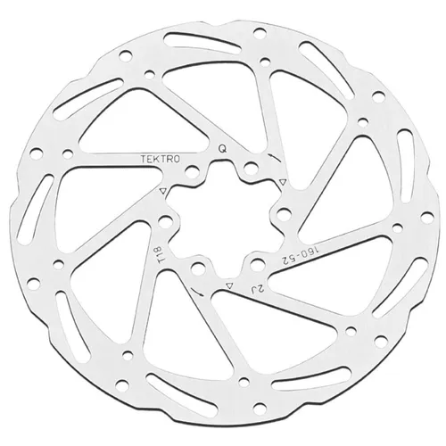 Tektro Fahrrad Bremsscheibe Tr180-52 6-Loch 1.8 mm Silber Scheibenbremse MTB Neu