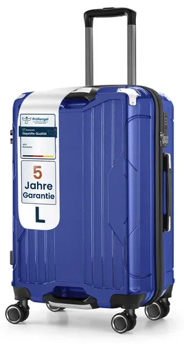 4FLY Aluminium-Rahmen Hartschalen-Reisekoffer Ultraleicht L