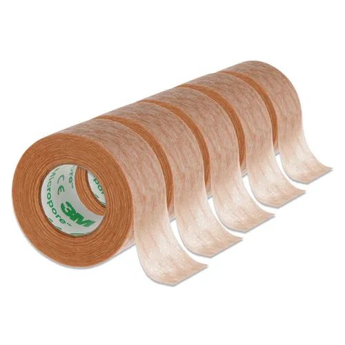 3M Augenlid-Tape Micropore - Wimpernverlängerung - Sonstige Make-Up-Artikel, hohe Haftbarkeit für perfekten Halt und natürliche Wimpernform, ideal für Erwachsene.