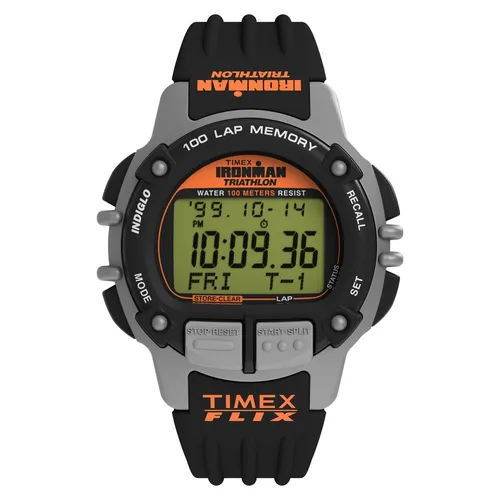 Timex TW5M63200 Ironman Flix 100 Lap Herren-Armbanduhr von Timex