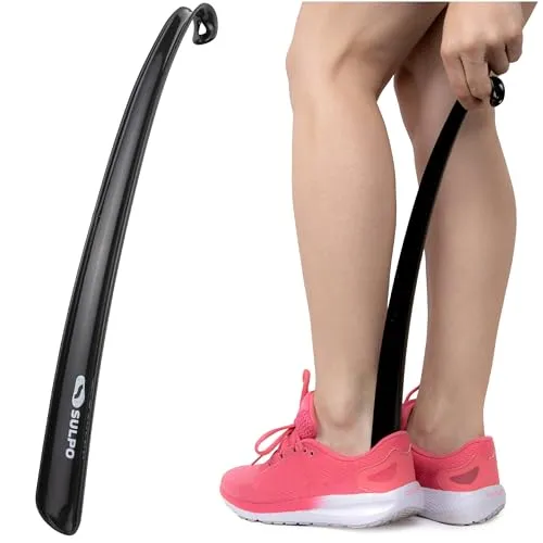 SULPO Schuhlöffel Lang aus Plastik in schwarz von SULPO